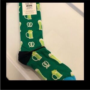 Beer & Pretzel Design Men’s Socks
